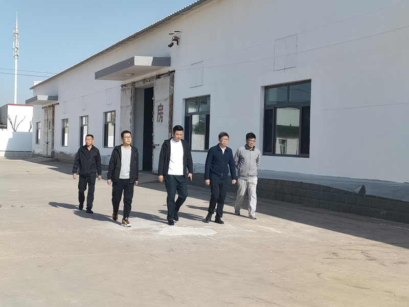 石嘴山市副市長、惠農(nóng)區(qū)委書記王宇翔蒞臨寧夏興康恒潤農(nóng)業(yè)科技發(fā)展有限公司調(diào)研指導(dǎo)