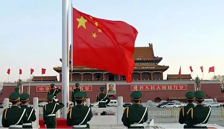 精忠報國！岳平安一行慰問國旗護衛(wèi)隊，中食品牌研究院人就這樣愛我們的兵！